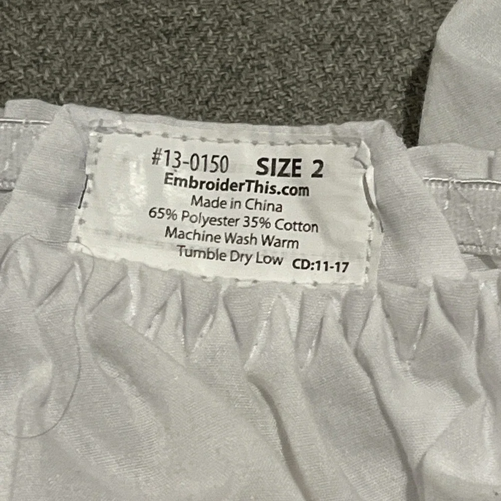 Monogrammed E Baby Bloomers Size 2 White Lace Trim, Set Of 3, New, Pink, Blue